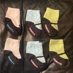 6 Pairs of Trumpette Baby Socks